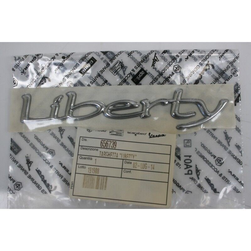 TARGHETTA LATERALE...