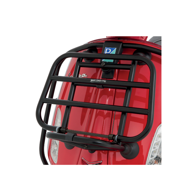 Portapacchi anteriore nero...