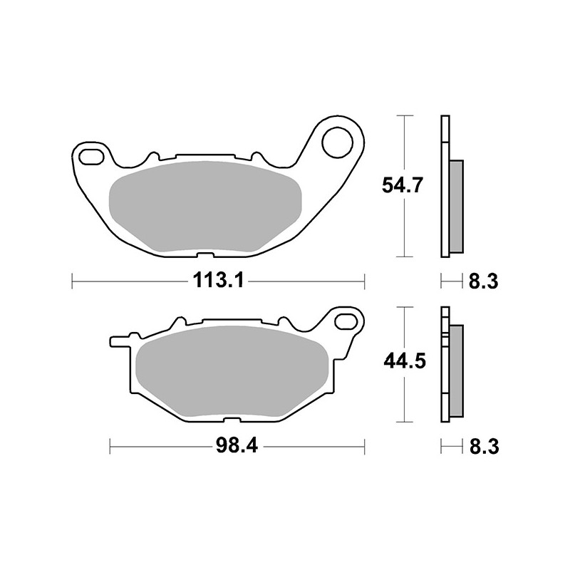 PASTIGLIE FRENO SBS 229HF...