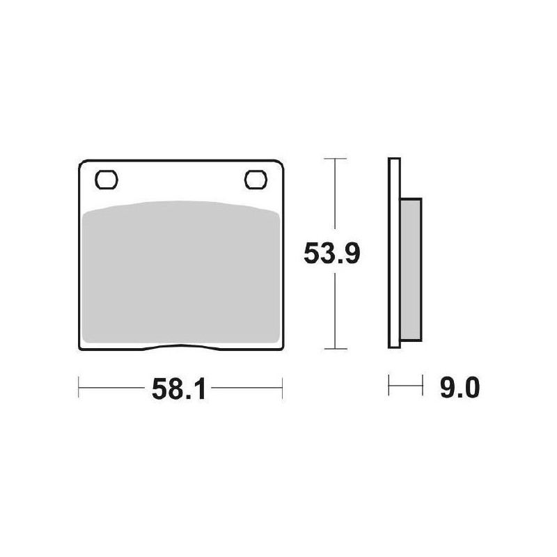 PASTIGLIE FRENO SBS 512HF...