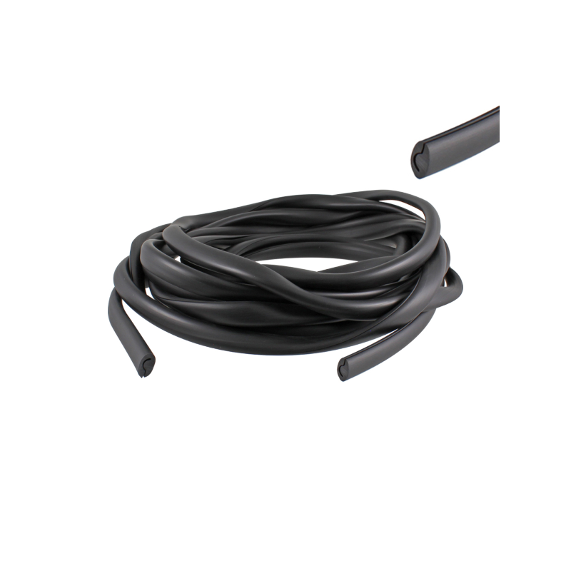 Profilo scudo nero in gomma...