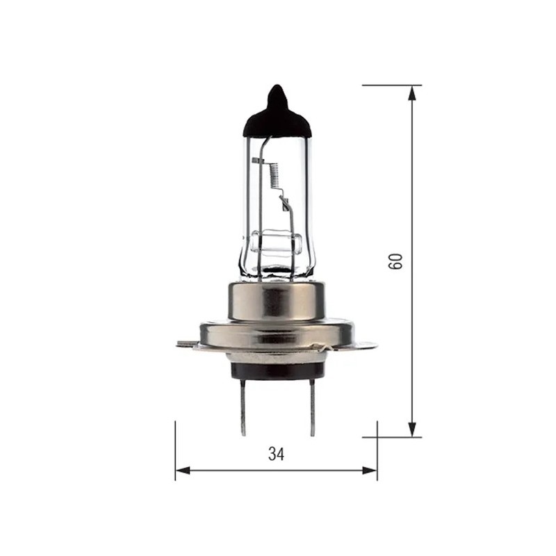 Lampada H7 PX26D 12V 55W