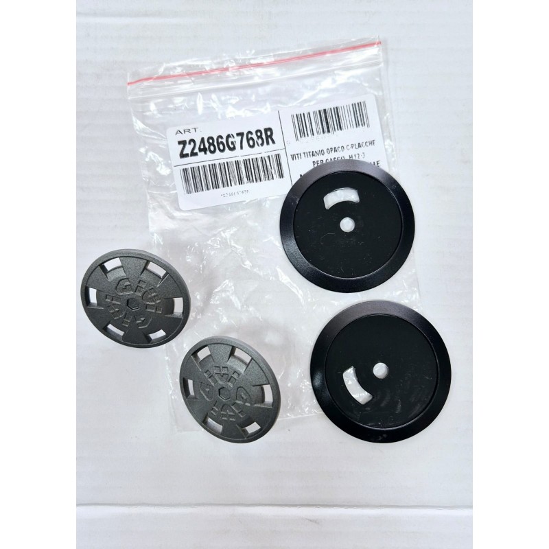 Coppia Viti  titanio opaco...