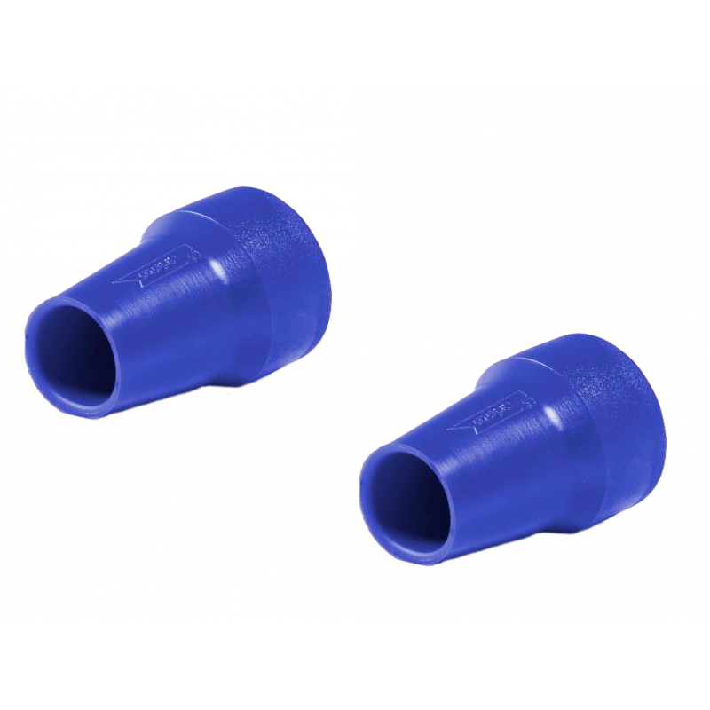 Paio piedini cavalletto blu...