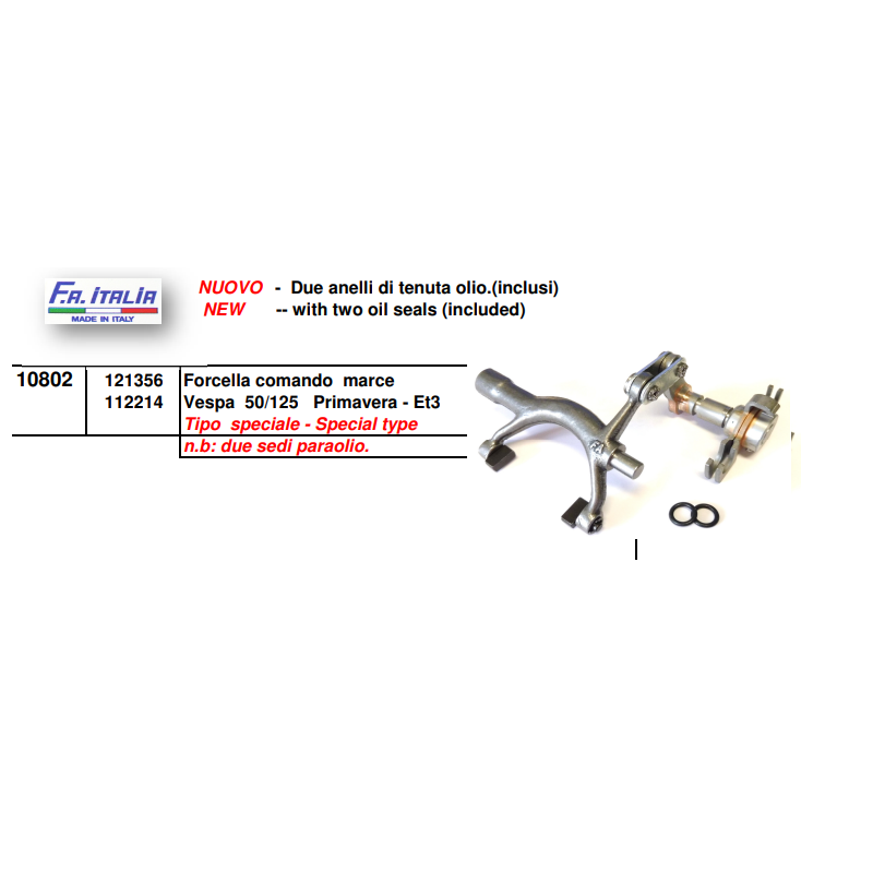 Forcella comando marce...
