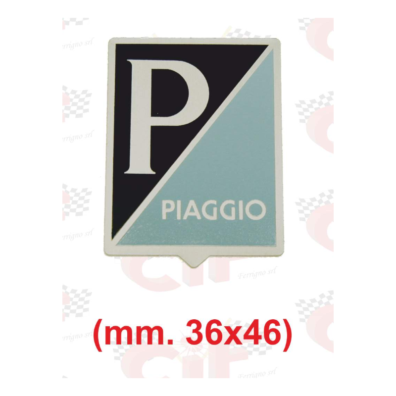STEMMA PIAGGIO (mm.36x46)...