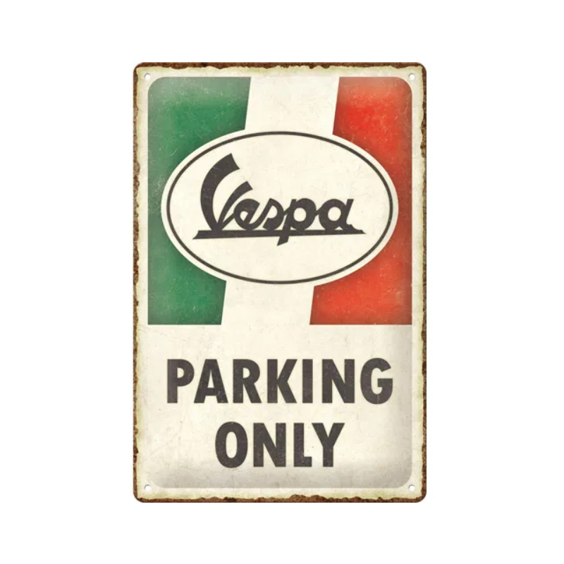 Cartello 20 x 30 cm, Vespa...