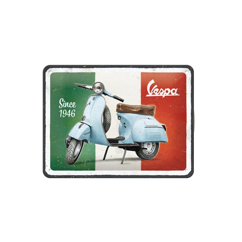 Cartello in metallo 15 x 20...