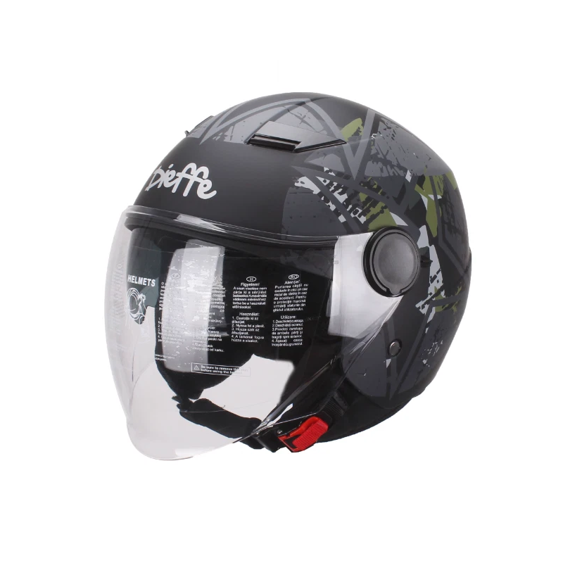 Casco jet  DF88 doppia...