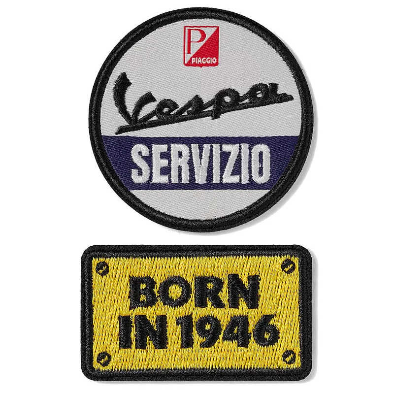 Patch set servizio logo...