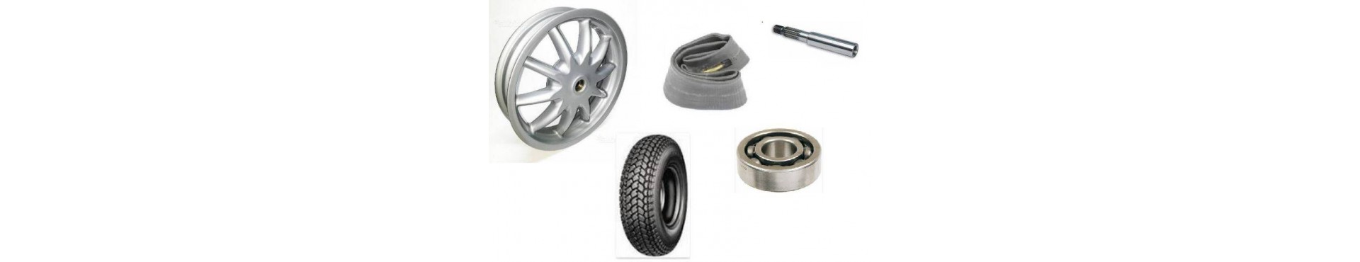 Cerchi Pneumatici Camere d'aria  Assi Ruote Cuscinetti Ruote 
